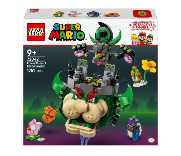 LEGO Super Mario 72042 Prince Florian i Castle Bowser - 1331714 - zdjęcie 3